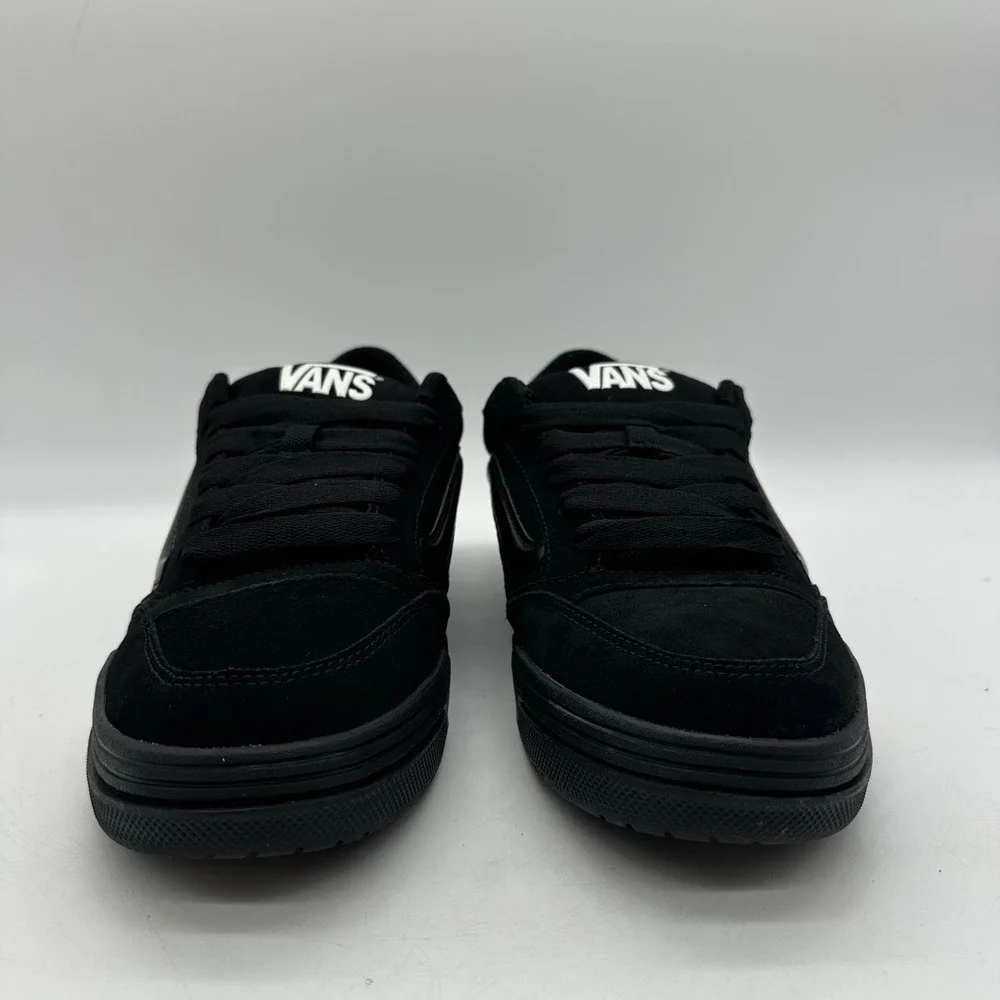 Vans 721356 Mens 9.5 VN000D1JBKA Hylane Black‎ Suede Chunky Skate Shoes Sneaker